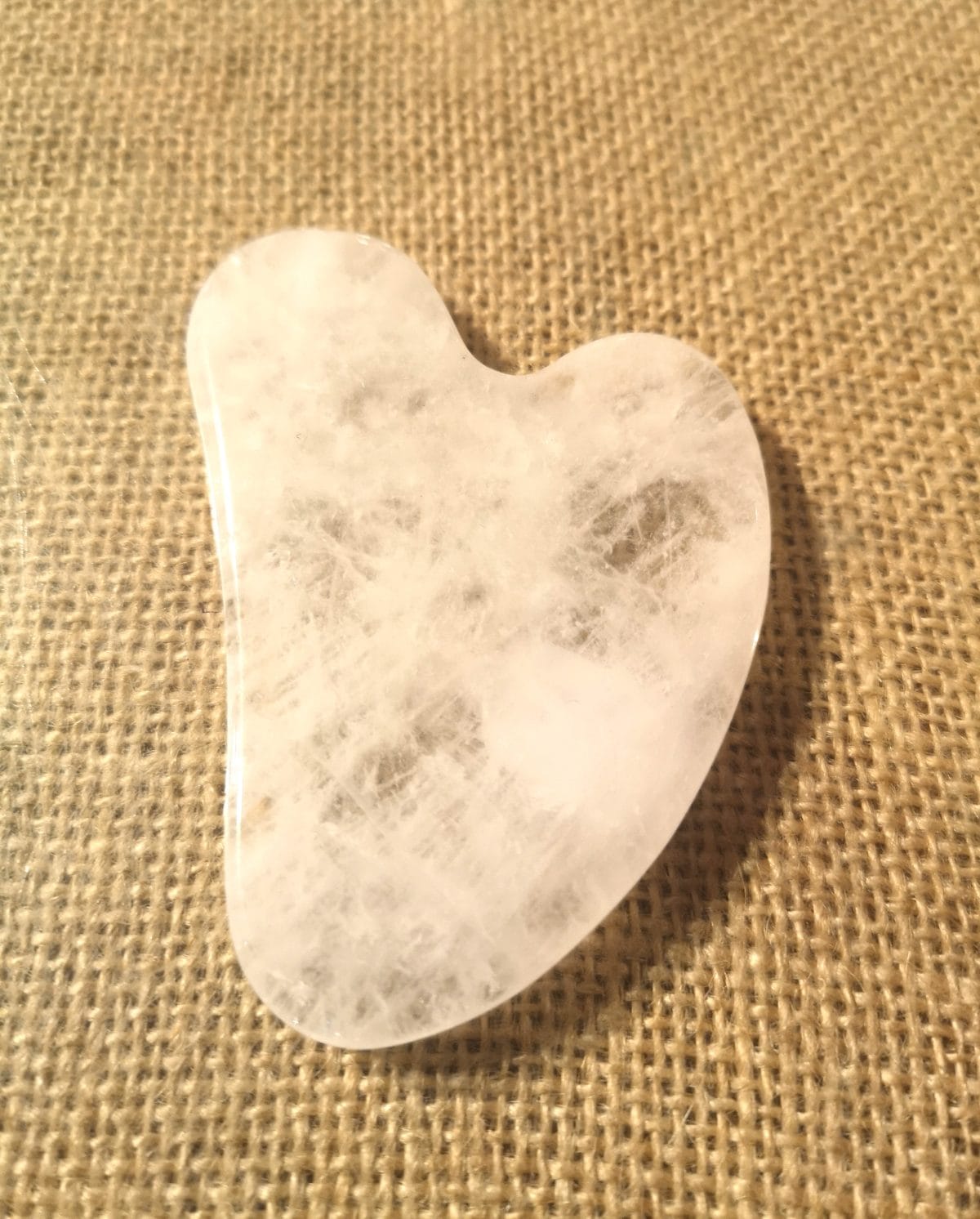 Gua sha Cristal de roche