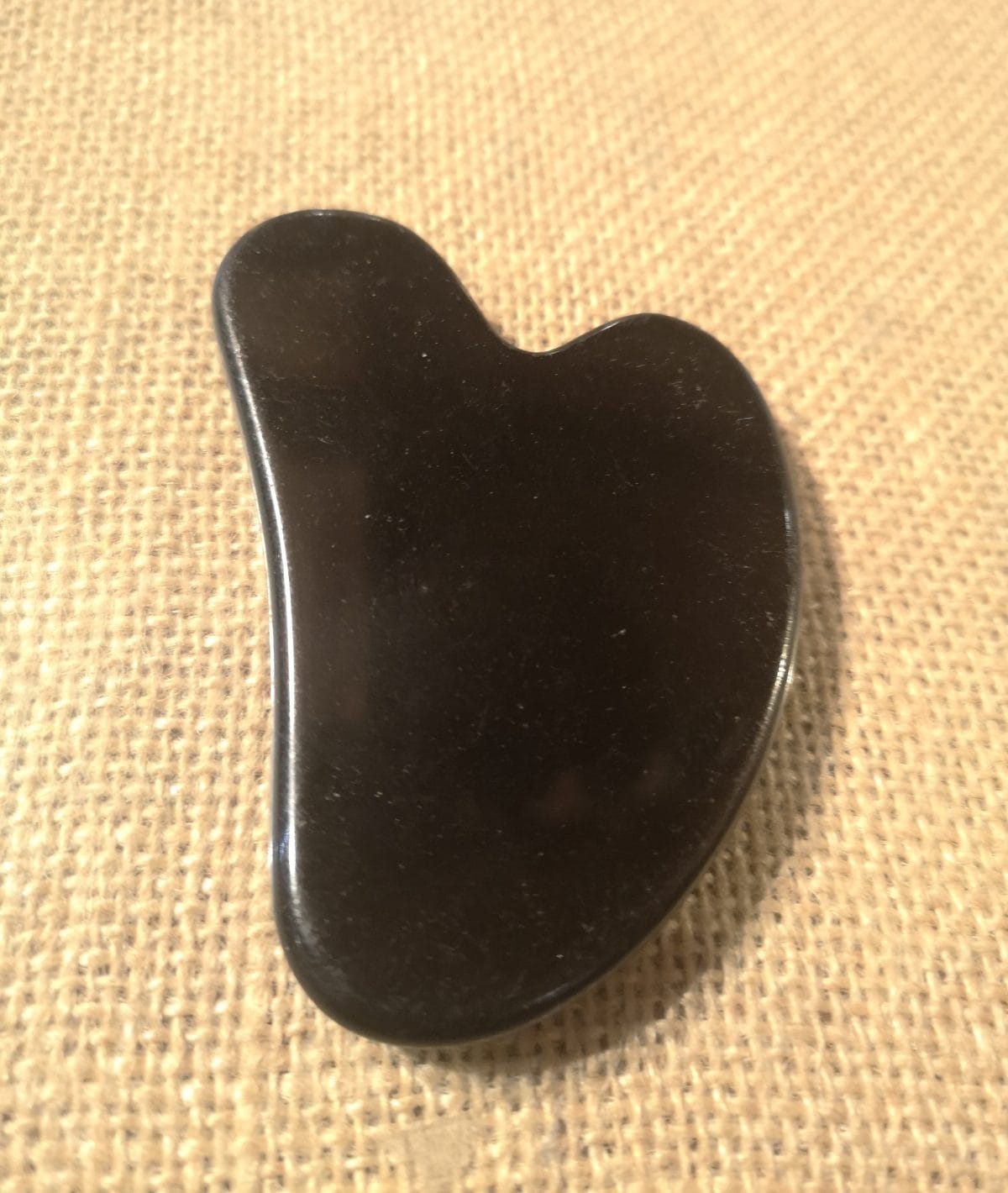Gua Sha en Obsidienne